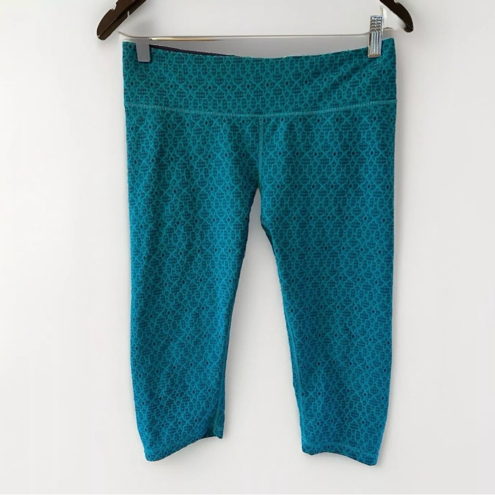 PrAna Misty Leggings. Below The Knee Cropped Legging/workout Pant Size Med